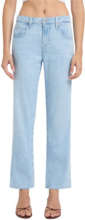 7 For All Mankind Calie Straight Ankle Dewdrop