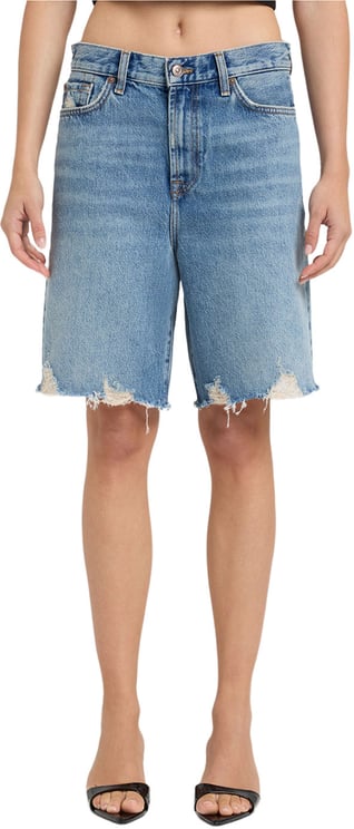 7 For All Mankind Lola Shorts Wave