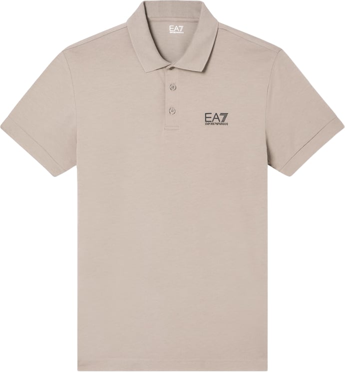 EA7 Polo Shirt Roasted Cashew
