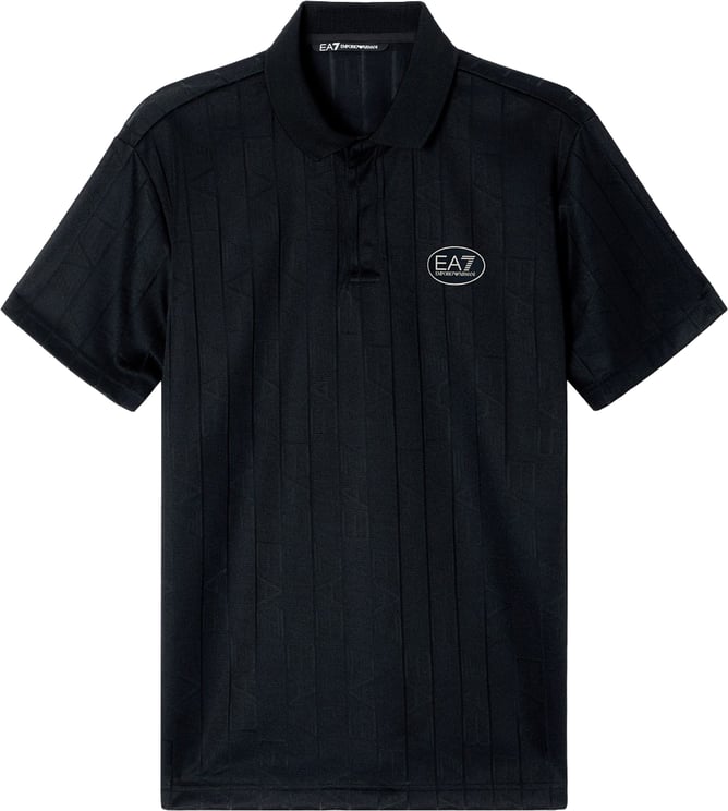 EA7 Polo Shirt Fancy Black