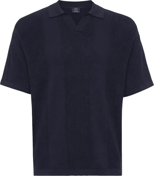 Genti Polo No Buttons ss Navy