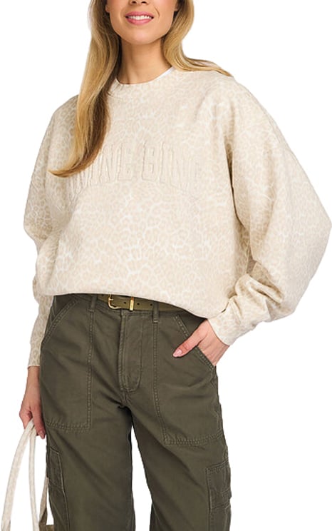 Anine Bing sweater leopard beige