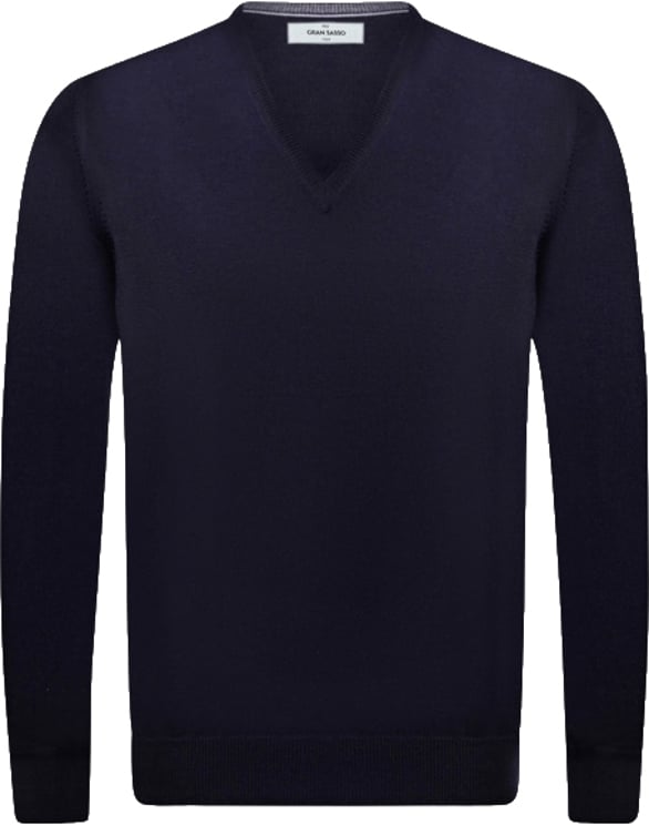 Gran Sasso Merino wollen v-hals