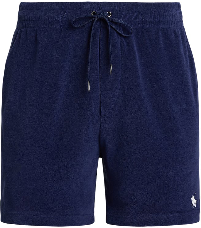 Ralph Lauren Badstof korte broek donkerblauw