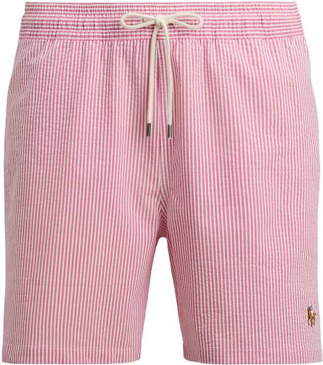 Ralph Lauren Zwembroek roze/wit