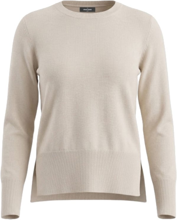Gran Sasso trui met ronde hals en lurex