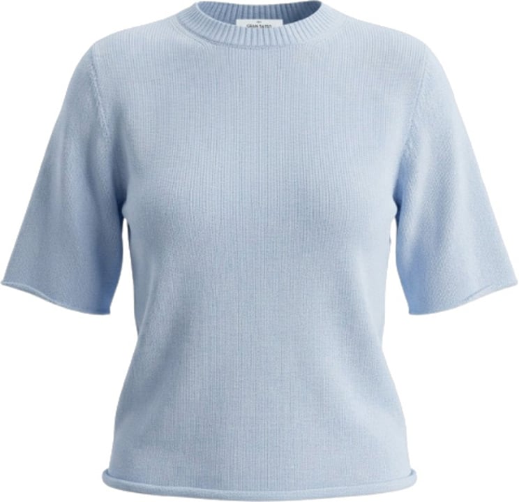 Gran Sasso T-shirt met 2-draads tricotsteek