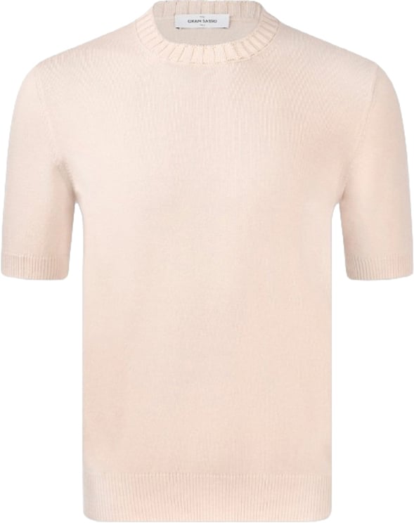 Gran Sasso Geribbeld gebreid T-shirt