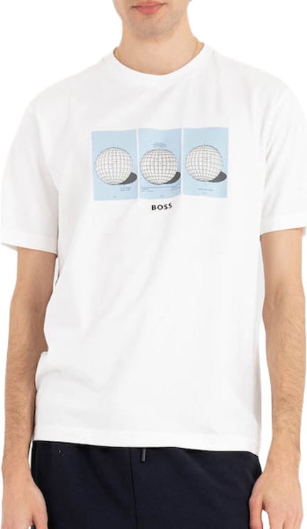 Hugo Boss Ts Terrance Photo white