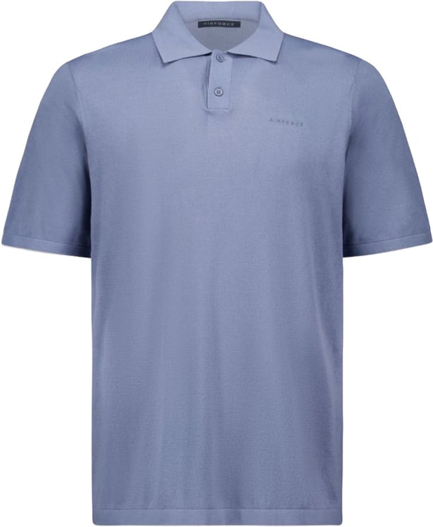 Airforce Knitted polo shirt