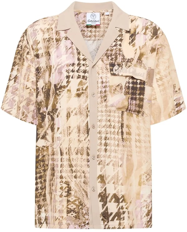 Carlo Colucci The Knit Legend Shirt Beige