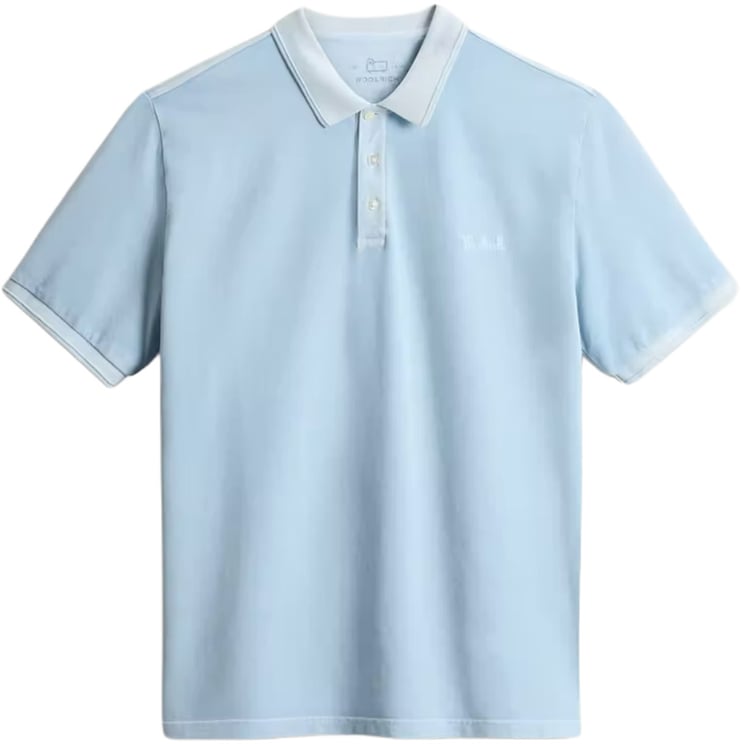 Woolrich Polo lichtblauw