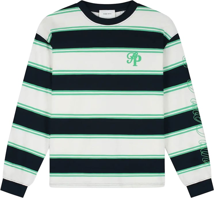Pure Path Striped Essence Of Life Longsleeve