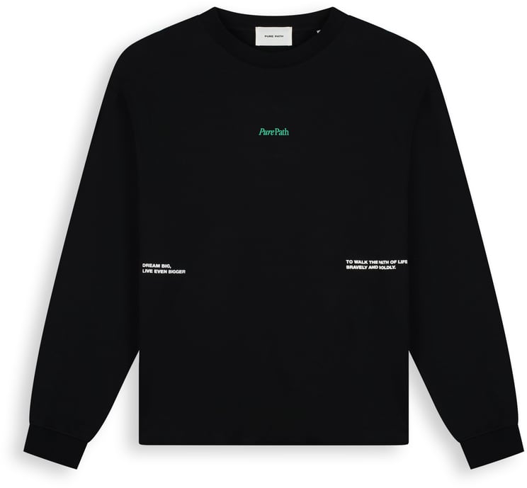 Pure Path Mirror Logo Longsleeve T-shirt