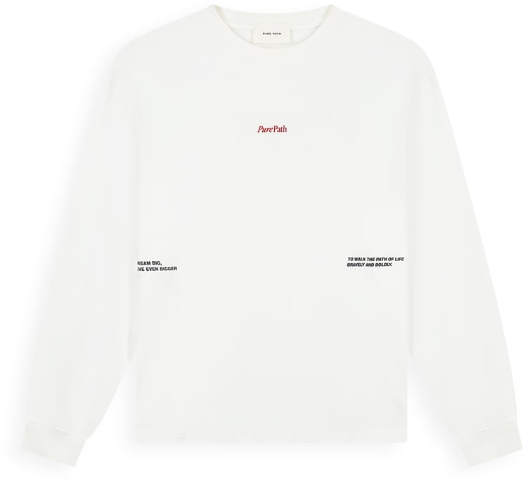 Pure Path Mirror Logo Longsleeve T-shirt