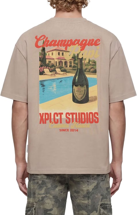 XPLCT Studios Champagne Tee | Beige