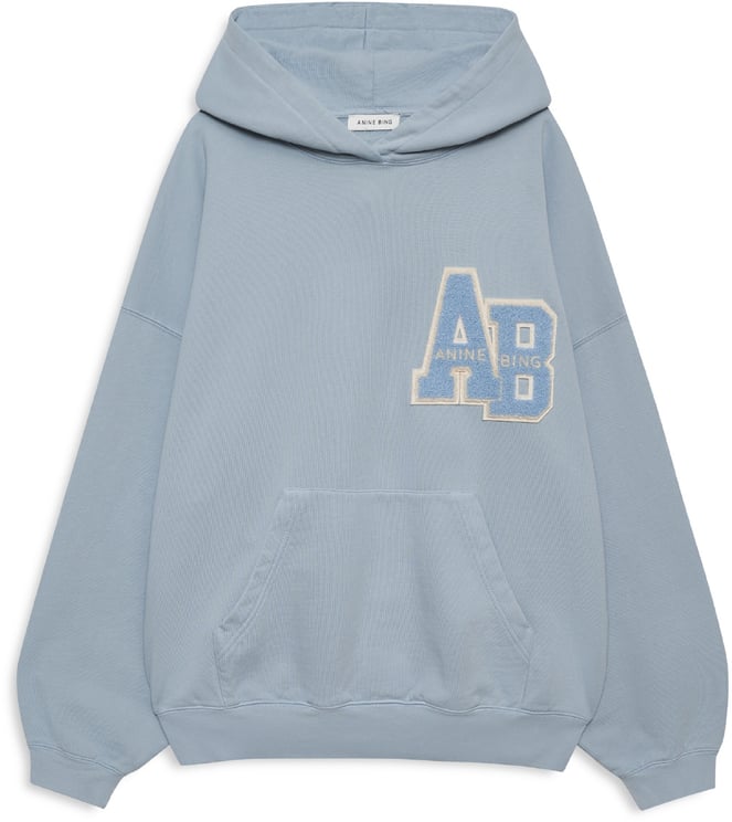 Anine Bing hoodie lbl logo borst