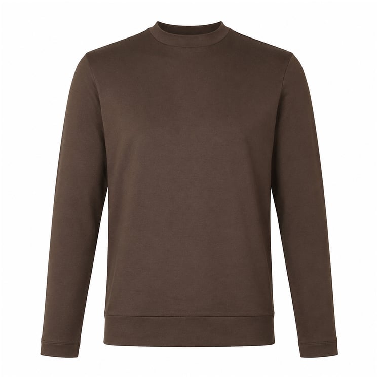 Stefan Brandt T-shirt lange mouw Eli La bruin