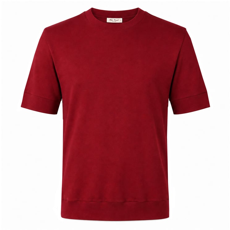 Stefan Brandt T-shirt Eli B donkerrood