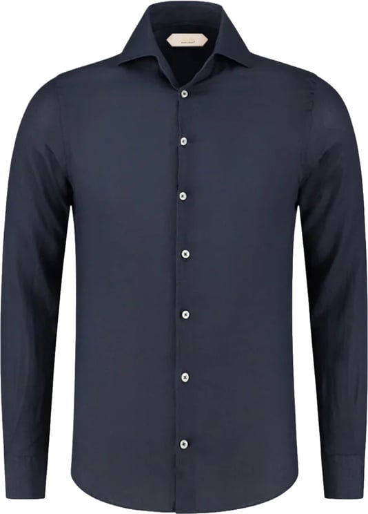 Aurélien Linen Shirt C Navy
