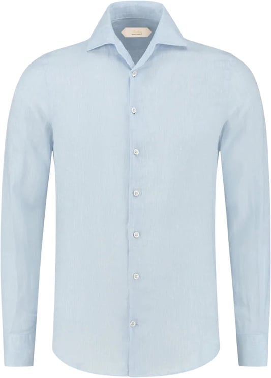 Aurélien Linen Shirt C Light Blue
