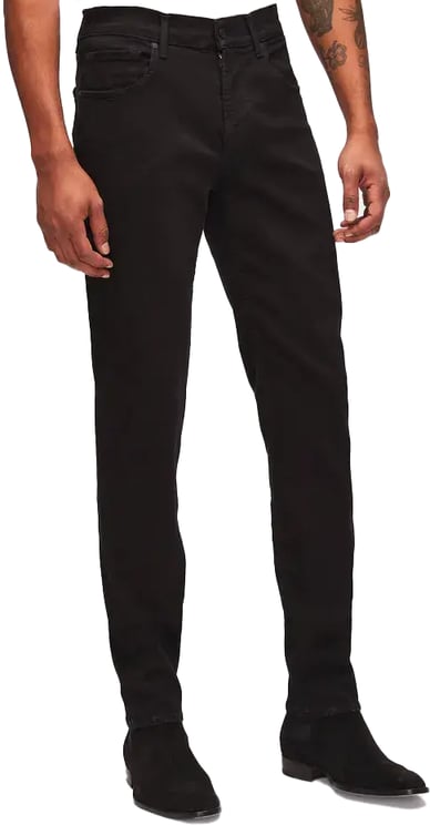 7 For All Mankind 7forallmankind Slimmy Tapered Luxe Performance Plus Black