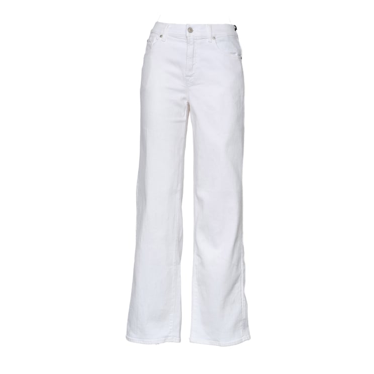 7 For All Mankind Stovepipe Soleil High Waisted Jeans