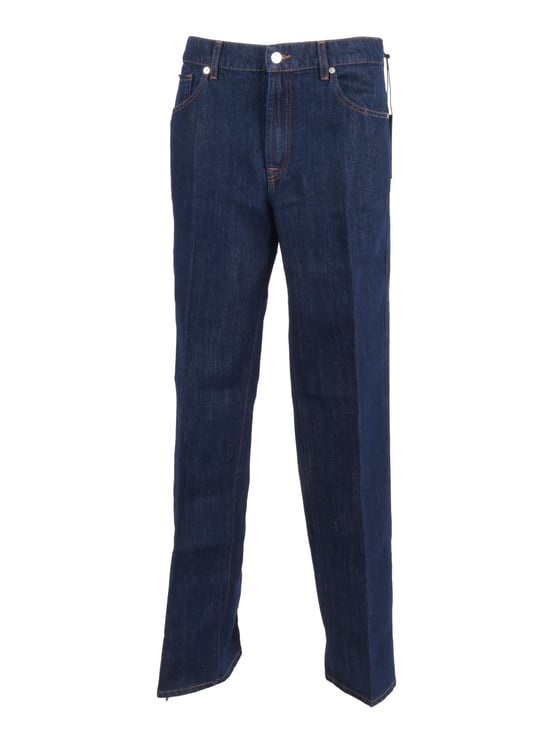 7 For All Mankind Stovepipe Straight Leg Jeans