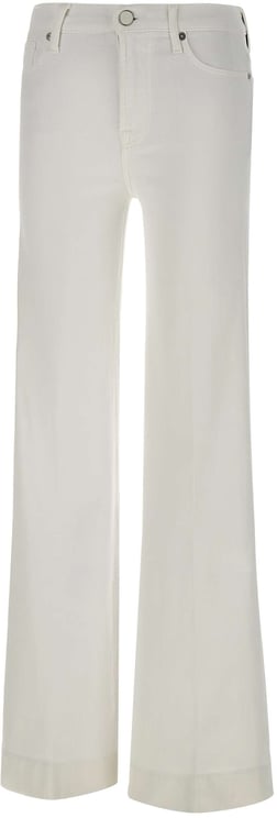 7 For All Mankind Trousers White