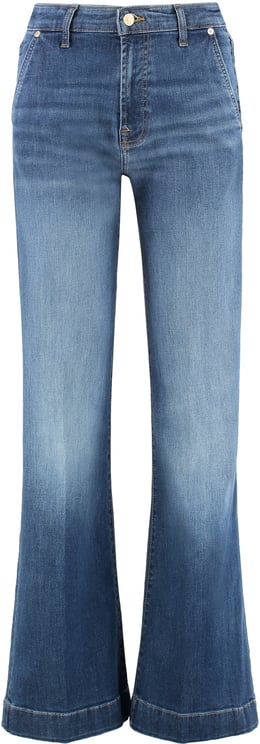 7 For All Mankind Modern Dojo High-rise flared jeans