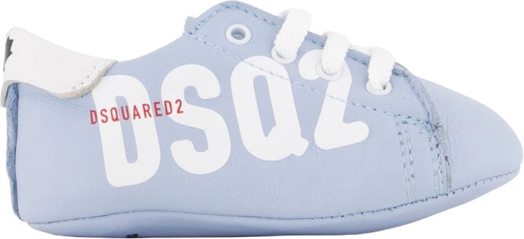 Dsquared2 Dsquared2 Baby Unisex Sneakers In Licht Blauw