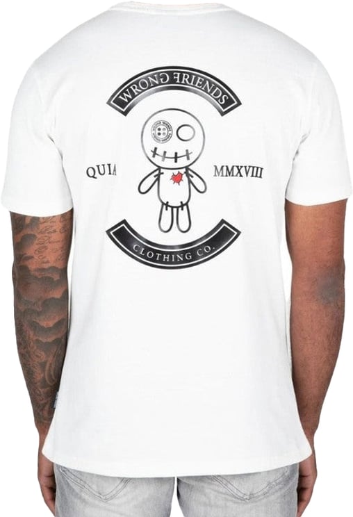 Wrong Friends VERONA T-SHIRT - WHITE