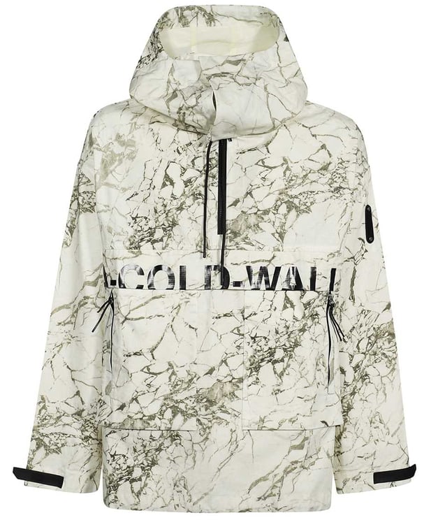 A-cold-wall Hooded cotton jacket