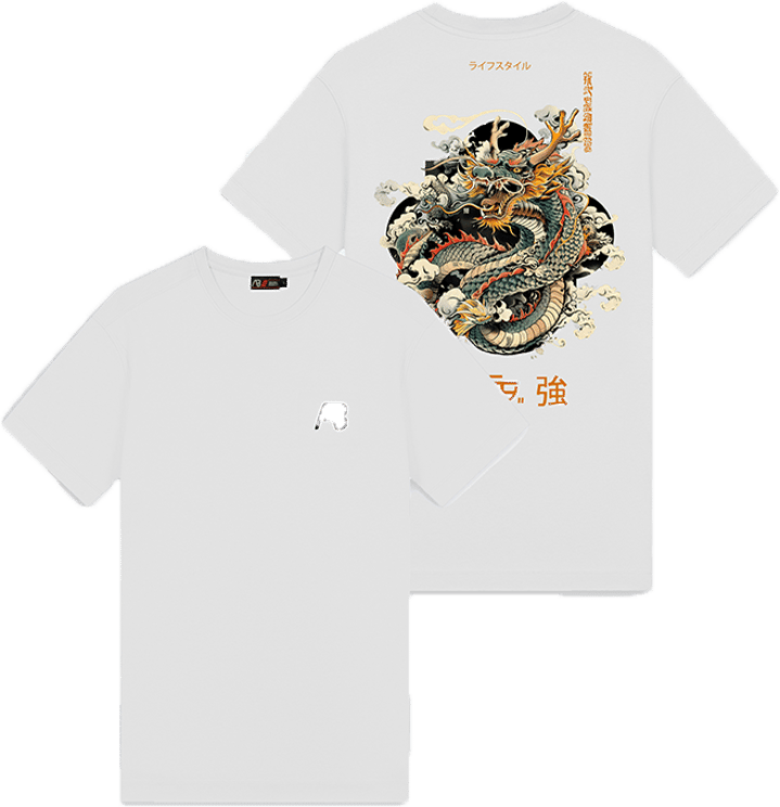 AB Lifestyle AB Lifestyle Ink Tee Dragon