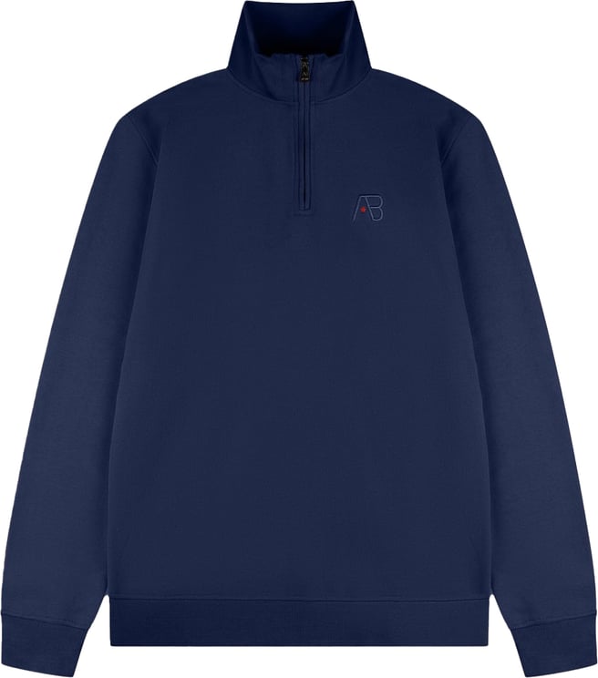 AB Lifestyle AB Lifestyle Diamond Half-Zip Sweater