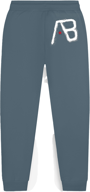 AB Lifestyle AB Lifestyle Canvas Jogger With Print