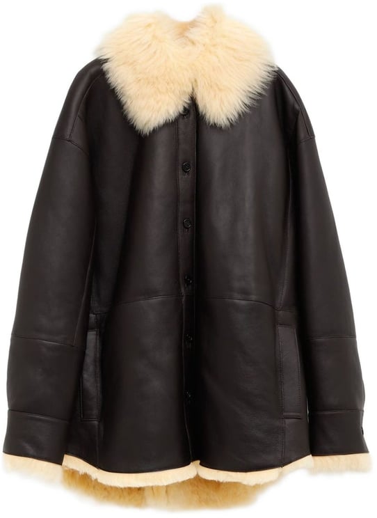 Acne Studios Jackets Marrone Scuro