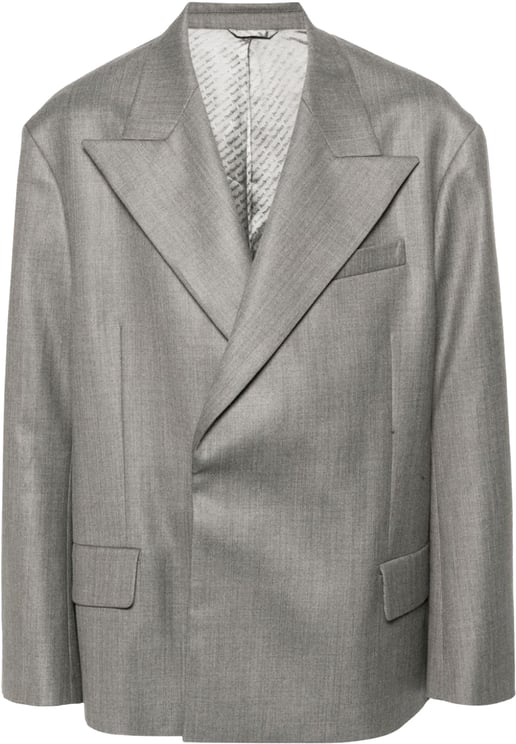 Acne Studios Suit Jacket Vintage Grey Melange