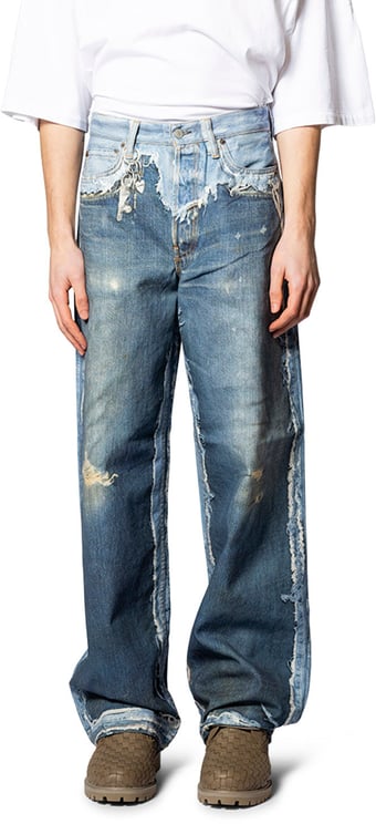 Acne Studios RW-UX-TROU000001 MID BLUE