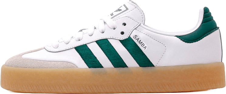 Adidas adidas Sambae White Collegiate Green Gum (Women's)