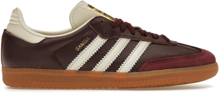 Adidas adidas Samba OG Maroon Gold Metallic (Women's)