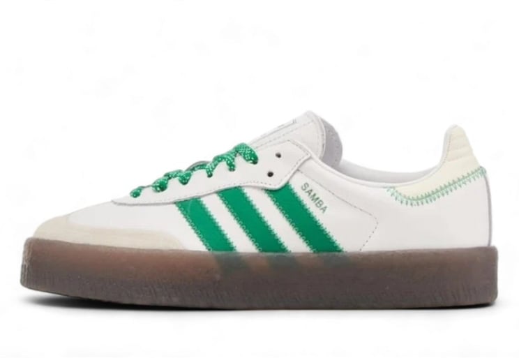 Adidas Adidas Sambae Cloud White Green
