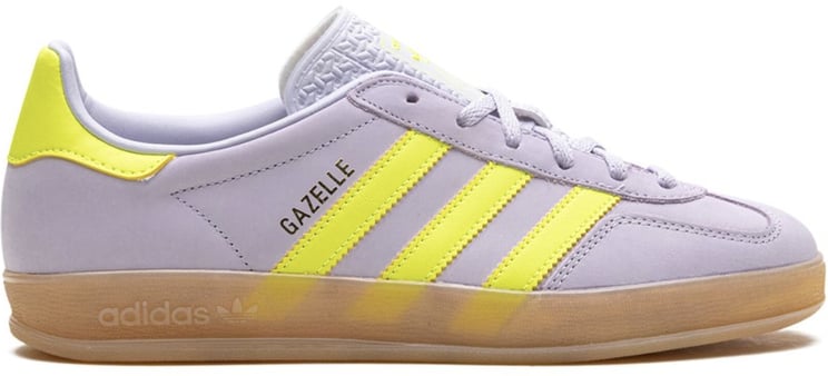 Adidas Gazelle Indoor W Silver Dawn/solar Yellow/gum