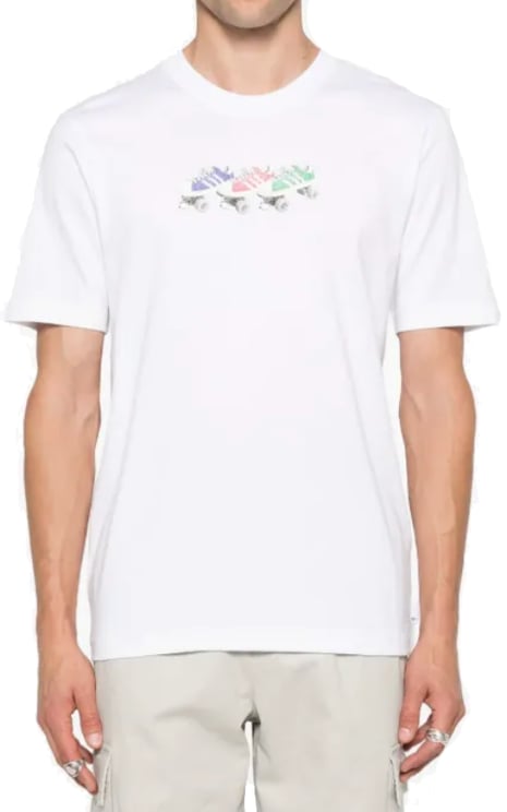 Adidas Q12 Tee Roller White
