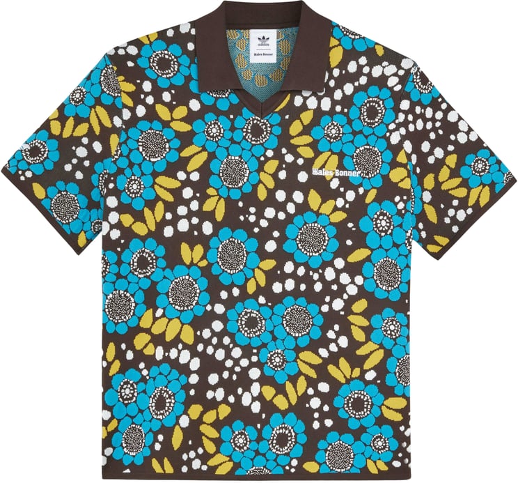Adidas Wales Bonner Knit F Polo Multicolor