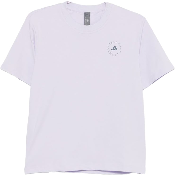 Adidas T-Shirts And Polos Lilac