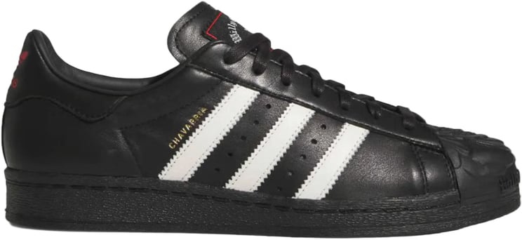 Adidas SUPERSTAR ROSE BLACK WHITE RED