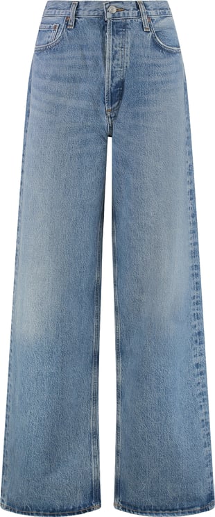 Agolde Low Slung Puddle Straight leg jeans