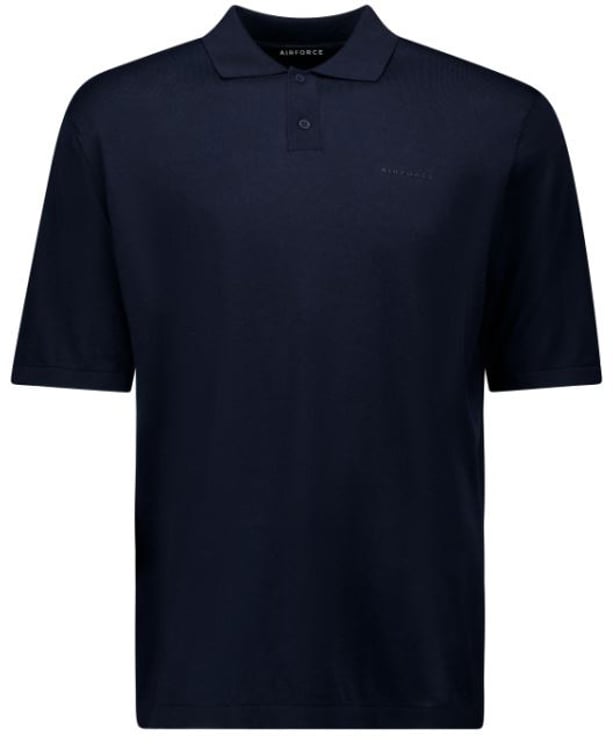 Airforce Knitted Polo Heren