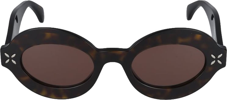 Alaïa Havana AA0059S Tortoiseshell Cutouts Sunglasses